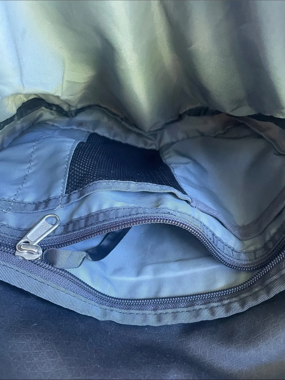The North Face Borealis Backpack Light Gray & Black laptop sleeve